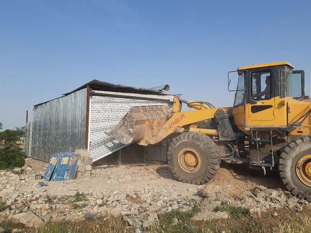 تخریب ۶ شهرک ویلایی غیرمجاز در استان البرز